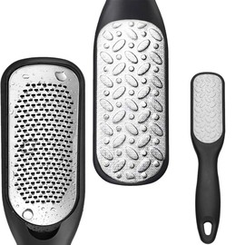 BZKSER Foot Rasp - 1 Piece Callus Removal Pedicure Care Set Callus Remover with Ergonomic Handle for Pedicure and Foot Care, Double-Sided, Rustproof Portable Foot Care Set