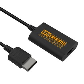 DC HDMI Converter Dreamcast to HDMI Converter Plug and Play PAL/NTSC Support HDMI Cable Included