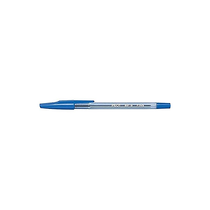 PILOT BP-S-F, Kugelschreiber mit Metallspitze 0,7 mm, blau, Packung mit