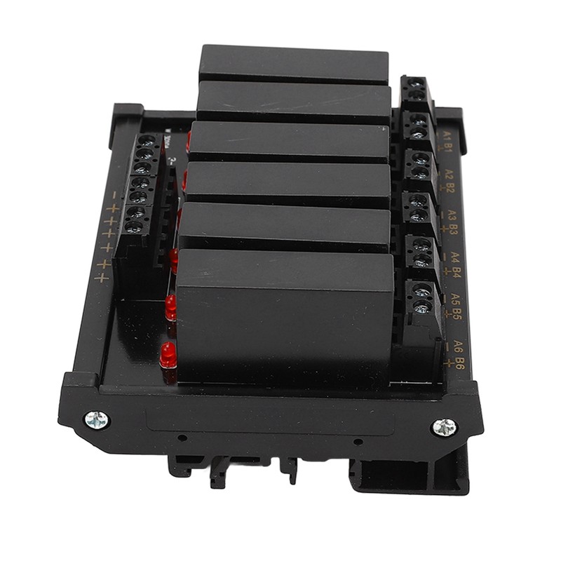 6 Channel Solid State Relay Module with Signal Indicator Input
