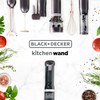 BLACK+DECKER Kitchen Wand Cordless Immersion Blender, Hand Blender with Charging