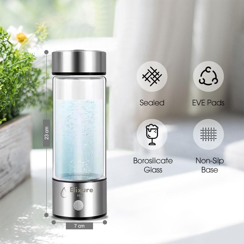 2025 Premium Hydrogen Water Bottle – Portable SPE PEM Molecular
