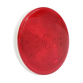 Optronics ONE™ L.E.D. 4" Round Sealed Stop/Turn/Tail Light (STL003RB) Red - Single