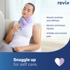 REVIX Neck Heating Pad Microwavable Heated Neck Wrap with Moist