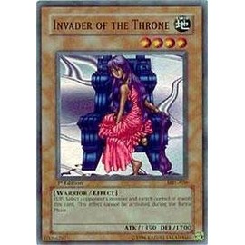 Yu-Gi-Oh! - Invader of The Throne (MRL-026) - Magic Ruler - 1st Edition - Super Rare