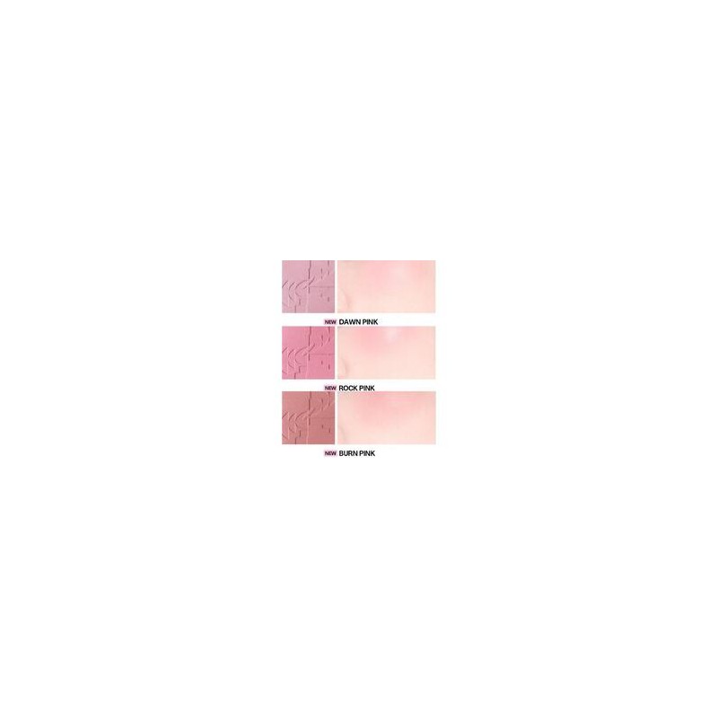 TWO SLASH FOUR All Over Face Blush 5.5g, Color:05 Rock