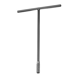 QUARKZMAN T-Griff Metrischer Steckschlüssel 9mm CR-V 6-Punkt Sechskant T-Form Schlüssel für Motorrad Fahrrad Autoreparatur, Schwarz