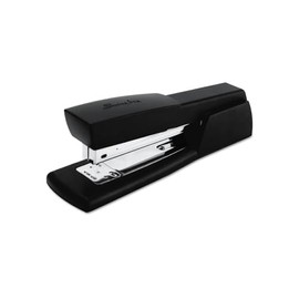 40701 ACCO Swingline Light-Duty Desk Stapler - 20 of 20lb Paper Sheets Capacity - 210 Staple Capacity - Full Strip - 1/4inch Staple Size - Black