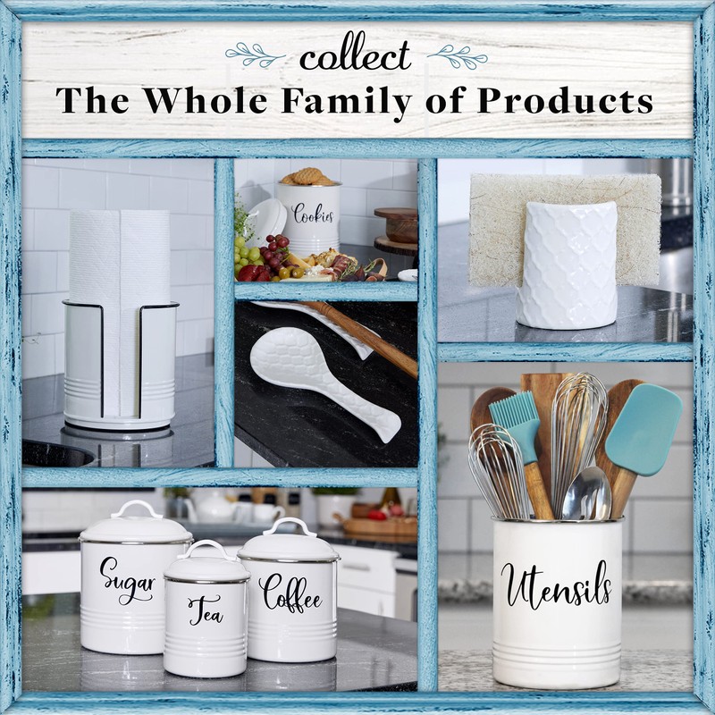 Home Acre Designs Food Storage Containers Set with Lids, Farmhouse