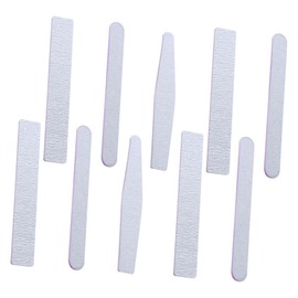 Baluue 10pcs Manicure Nail Files Random Grit Double-sided Buffering Tools for Home and Salon Use and Washable Nail Grit for Shaping and Polishing