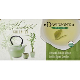 Davidson's Tea Single Serve Tropical Green, 100-Count Tea Bags