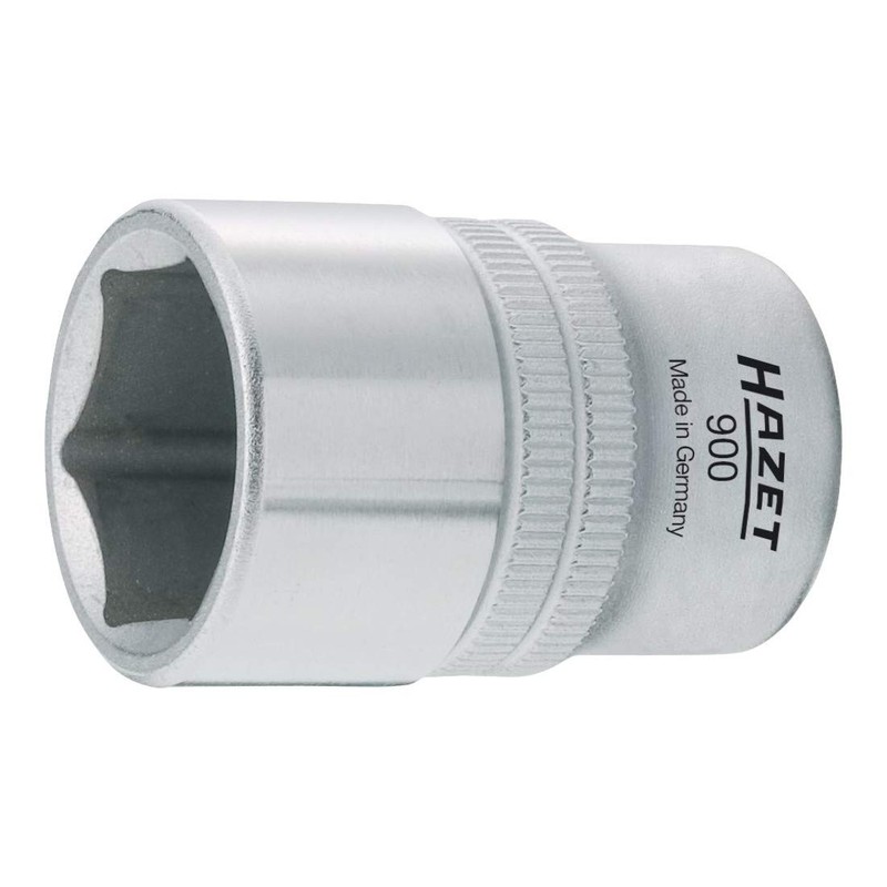 HAZET Hex Socket 900-9 | 12.5mm Square Drive, Flat Width