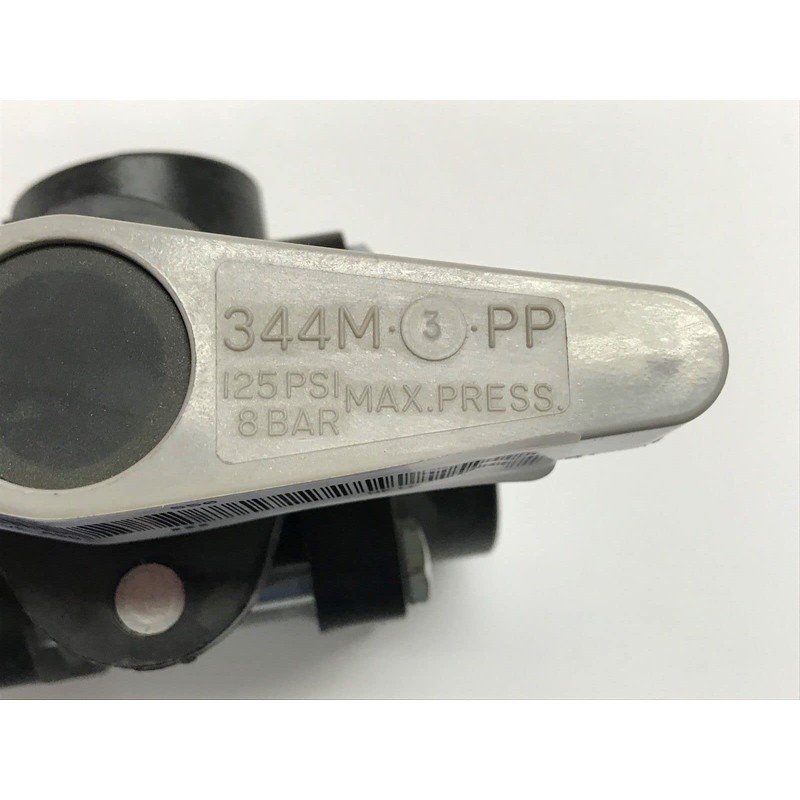 TeeJet AA344M-3-3/4-PP 3-Way Manual Ball Valve