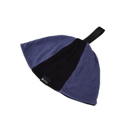 [Northup] Relaxy Sauna Hat, 80% Cotton, Washable, Sauna Cap, Sauna Hat, Towel Fabric, Men's, Women's, Unisex, One Size Fits All (Navy & Black)