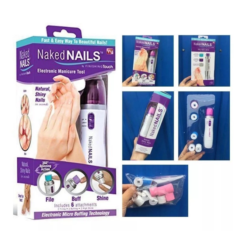 Naked Nails Esmeril Pulidor De Uñas Naturales