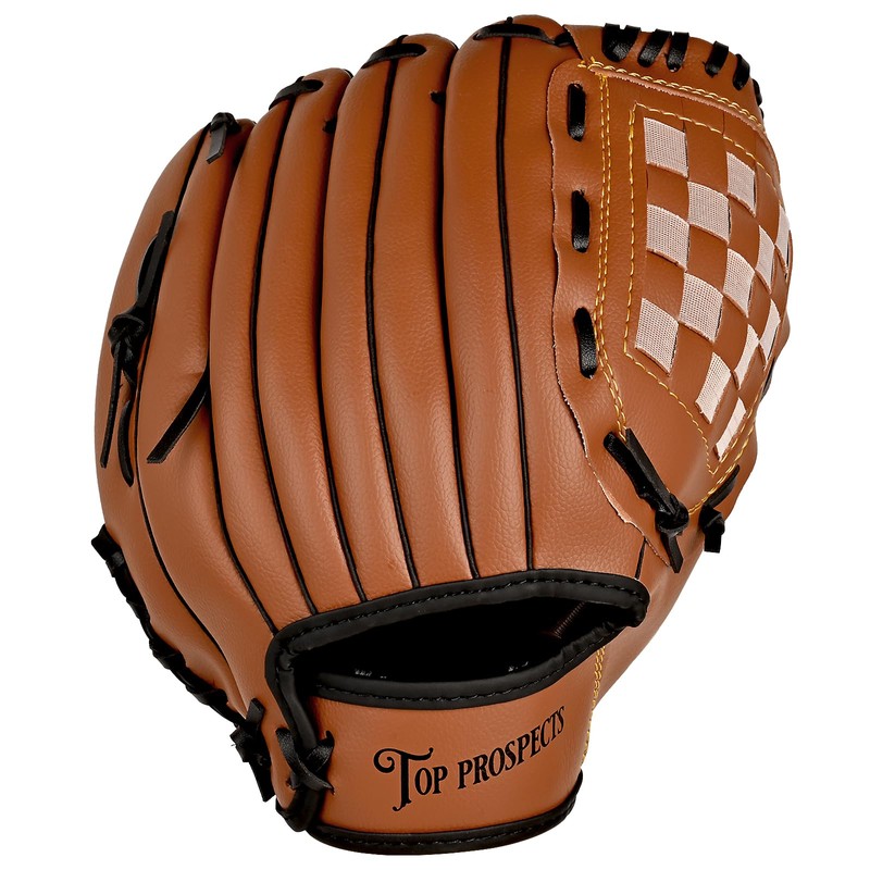 Top Prospects Premium Leather Baseball Glove with one Free Baseball