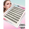 Self Adhesive Eyelashes Wispy Faux Mink False Lashes Natural Look