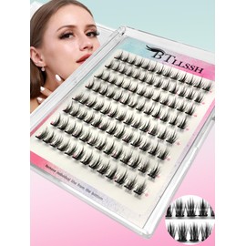 Self Adhesive Eyelashes Wispy Faux Mink False Lashes Natural Look No Glue Needed Reusable Self Adhesive Lashes Cat Eye Fluffy Eyelashes zdp04 by BTLLSSH