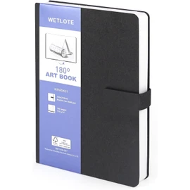 Hardcover Stylish Sketchbook Sketch A5 Black