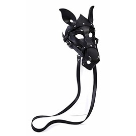 Forum Black Medieval Gothic Horse Mask One Size Fits Most