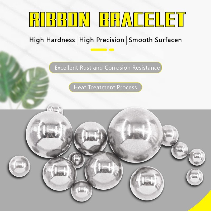 Mardatt 265 Pcs 12 Sizes Precision Bearing Steel Ball Assortment