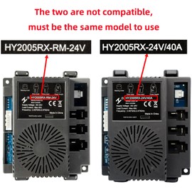 Placa de circuito HY2005RX-RM-24V Ride on Toys para niños, caja de control de driver, accesorios para niños, coches y piezas de repuesto