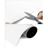 QWORK® A3 Magnetic Whiteboard for Fridge, Flexible Memo Board for