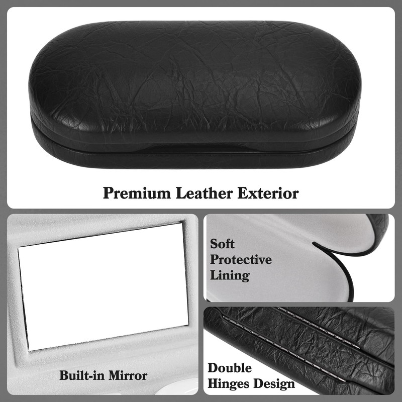 Zettokete Glasses and Contact Case 2 in 1 with Contact