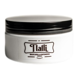 Tlalli Beauty I Mascarilla Capilar Ultra Concentrada con Queratina Hidrolizada | Efecto Plasma Restaurador | Reestructura Cabello Seco o Procesado | Vegana, Sin Parabenos | 200 ml | Hecha en México