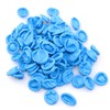 Lind Kitchen 100PCS Blue Disposable Nitrile Finger Cots Nitrile Rubber