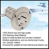 1 Pack Marine Hardware 316 Stainless Steel 1.5"( 38mm )Deck