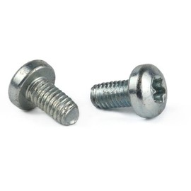 M5-0.8 x 6 mm Trilobe Thread Forming Screws for Metal/Six-Lobe (Torx) / Pan Head/Steel/Zinc / DIN7500CE / 500 Pc. Carton
