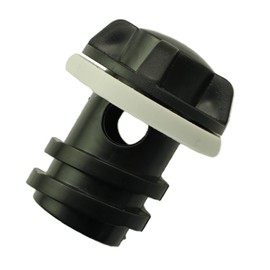 YTgilo Thermo Reefer Drain Plug Plastic Thermo Reefer Outlet Water Plug 4.5x2.8cm/1.77x1.1inch Drain Plug Leak Proof Replacement Black
