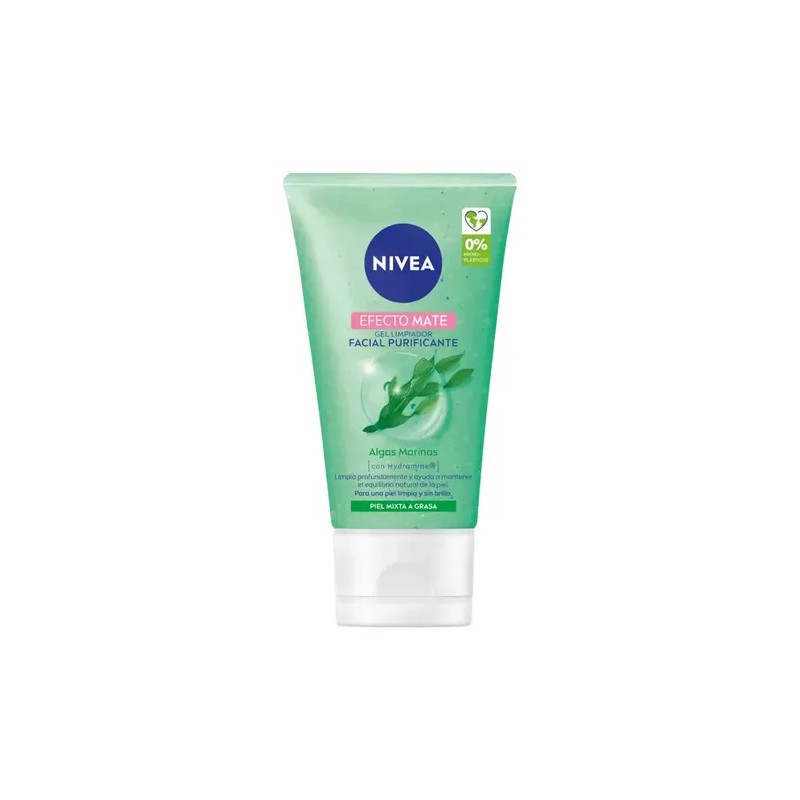 Gel Nivea Limpiador Facial Purificante Efecto Mate 150