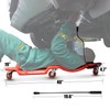 BESTOOL 40'' Heavy-Duty Mechanic Creeper with Durable Casters, Low-Profile Design,