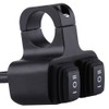 Motorcycle Handlebar Switch, 7/8" 22mm 12V 16A CNC Aluminum Alloy