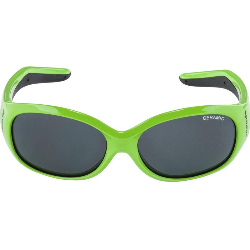 Alpina Unisex – Adults' Flexxy Kids Sports Goggles, Green, One