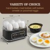 Elite Gourmet Digital Egg Cooker, 6 Egg Capacity, Soft/Medium/Hard Boiled,