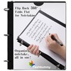 Tashkummy 360 Degree Pivotable Binder, Upgraded 3 Ring Binder 1