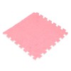 10pcs Plush Foam Floor Mat Thickened Cuttable Interlocking Carpet Tiles