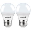 Maelsrlg 40 Watt Equivalent Refrigerator Light Bulb, 90+CRI, 5W 600LM