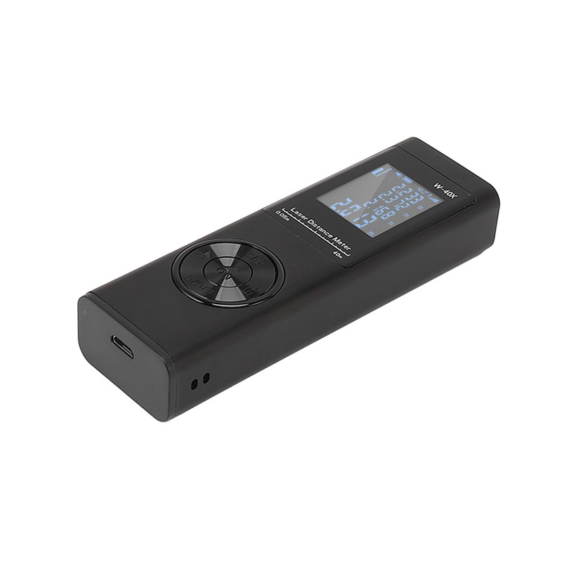 Laser Distance Meter High Accuracy Rechargeable 131ft Handheld Rangefinder with