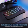 COLIKES Wireless Ergonomic Keyboard, Backlit Keyboard Silent with 15 RGB