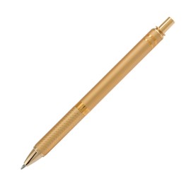 Pentel EnerGel Alloy Retractable Gel Pen, Gold Barrel, Black Ink, Includes Gif Box (BL407XABX)