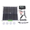 200W 12V Portable Solar Panel Kit Monocrystalline Solar Panel with