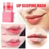 Lip Sleeping Mask Lippenbalsam für Lippenpeeling, Lippenmaske Repariert Trockene, Schälende