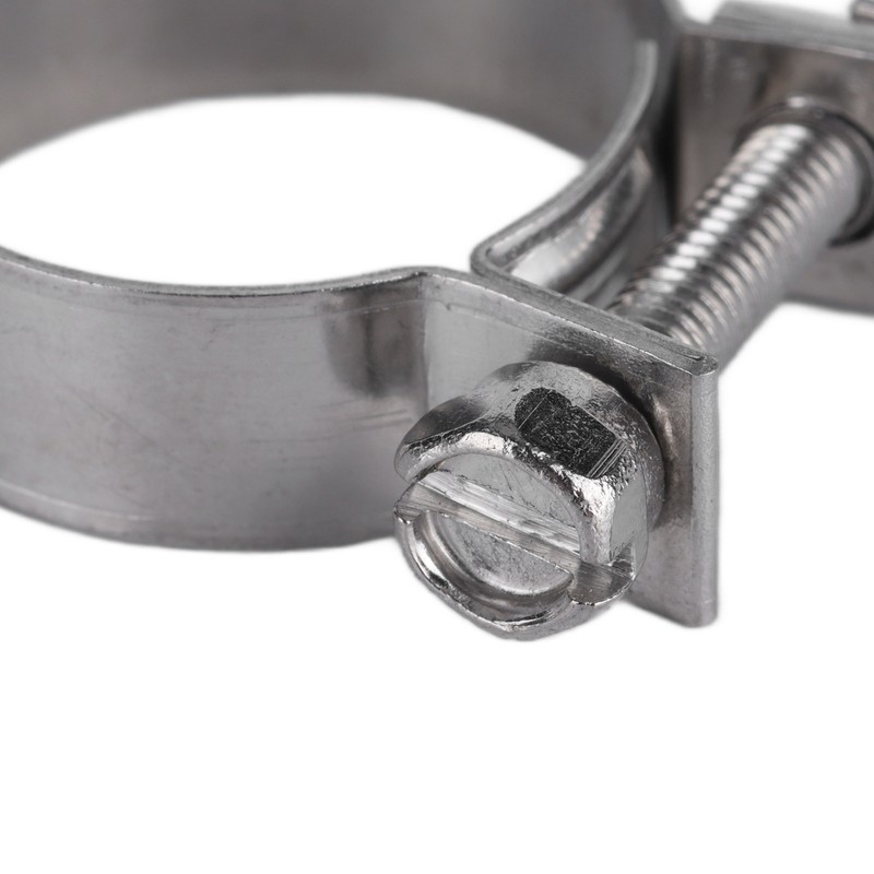 20PCS Hose Clamp Mini Stainless Steel Screw Hose Clip for