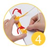 Jalema Clip Plus 5712525 Filing Clips Assorted Colours Pack of