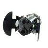 E12 candelabra socket,TWDRTDD Black 3-Pack Candelabra Base Lamp Holder Light