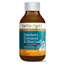 Herbs of Gold Elderberry Echinacea & Olive Leaf 200ml